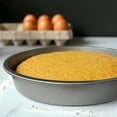 thumbnail image 5 of (2 pack) Mainstays 9" Diameter Nonstick Steel Round Cake Pan, Gray, 5 of 12