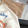 thumbnail image 5 of CAICJ98 Toddler Girls Dresses Outfits 1T 2T 3T 4T 5T 6T Toddler Girls Summer Clothes 5T Girls Sunflower Short Sleeve T-shirt Shorts 2Pcs Set Dailywear (Brown,4-5 Years), 5 of 6