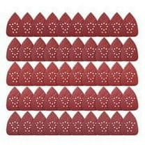 SATC 50PCS Mouse Sandpaper Pads for Mouse Detail Sander 60 80 120 150 220 Grit Assorted Hook and Loop