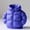 Blue, variant on Stylish 3D Printed Down Jacket Design Pen Holder and Cosmetics Storage Box Unique Desktop Organizer