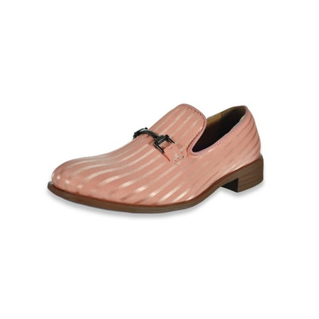 

Jodano Boys Velvet Buckle Slip-On Shoes - rose pink 3 youth