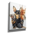 thumbnail image 2 of Epic Graffiti 'Miniature Pinscher Medley' by Barbara Keith, Canvas Wall Art, 40"x54", 2 of 8