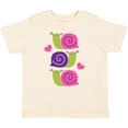 thumbnail image 3 of Inktastic Snail Lover Girl Garden Snails Girls Toddler T-Shirt, 3 of 5