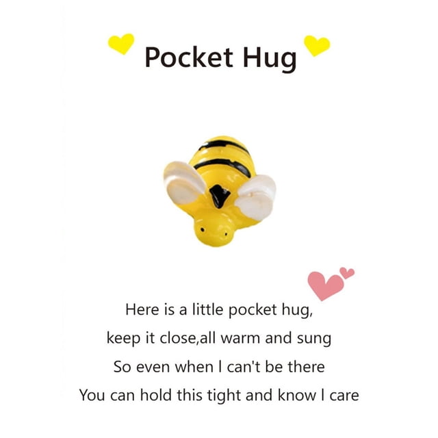 Original Pocket Hug Card Spring School Season Teacher'S Day Mother'S Day Birthday Greeting Card Setblank Card,Note Card,Folded Card,Decorative Card,Stationery Card,Paper Card,Handmade Card,Writing Ca
