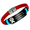 Red, variant on Lymphedema Medical Alert Bracelet, Glow in the Dark Pink Ribbon No Bp No Needles Awareness Silicone Wristband, Cancer ID Band for Women