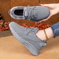 thumbnail image 5 of Willtoo Women's Warm Winter Shoes Walking Tennis Running Casual Athletic Non Slip Sneakers Fleece Lining Comfortable Sports Snow Orthopedic Boots, 5 of 6