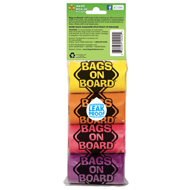 Bags on Board Refill Bags (60 Count), On Sale