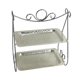 thumbnail image 5 of Soporte para pasteles de 2 niveles Soledad bandeja para servir cupcakes y postres, 5 of 10
