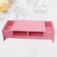 thumbnail image 2 of 1Pc Creative Monitor Shelf Multifunction Display Riser Rack Creative Storage Bracket for Home Office Desktop (Pink), 2 of 6