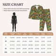 thumbnail image 4 of Naloa Hawaiian Culture Symbols 1 Pajamas for Women Set, Womens Pajama Sets, Lounge Sets for Women, 2pjs for Women-Medium, 4 of 7
