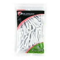 Orlimar 2 3/4-Inch Golf Tees - 75-Pack (White)