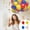 Multicolor, variant on Home Decor QTOCIO Carnival Balloons 55pcs 12 Inch Red Blue Yellow Emulsion Balloons for Carnival Theme Birthday Party Decorations