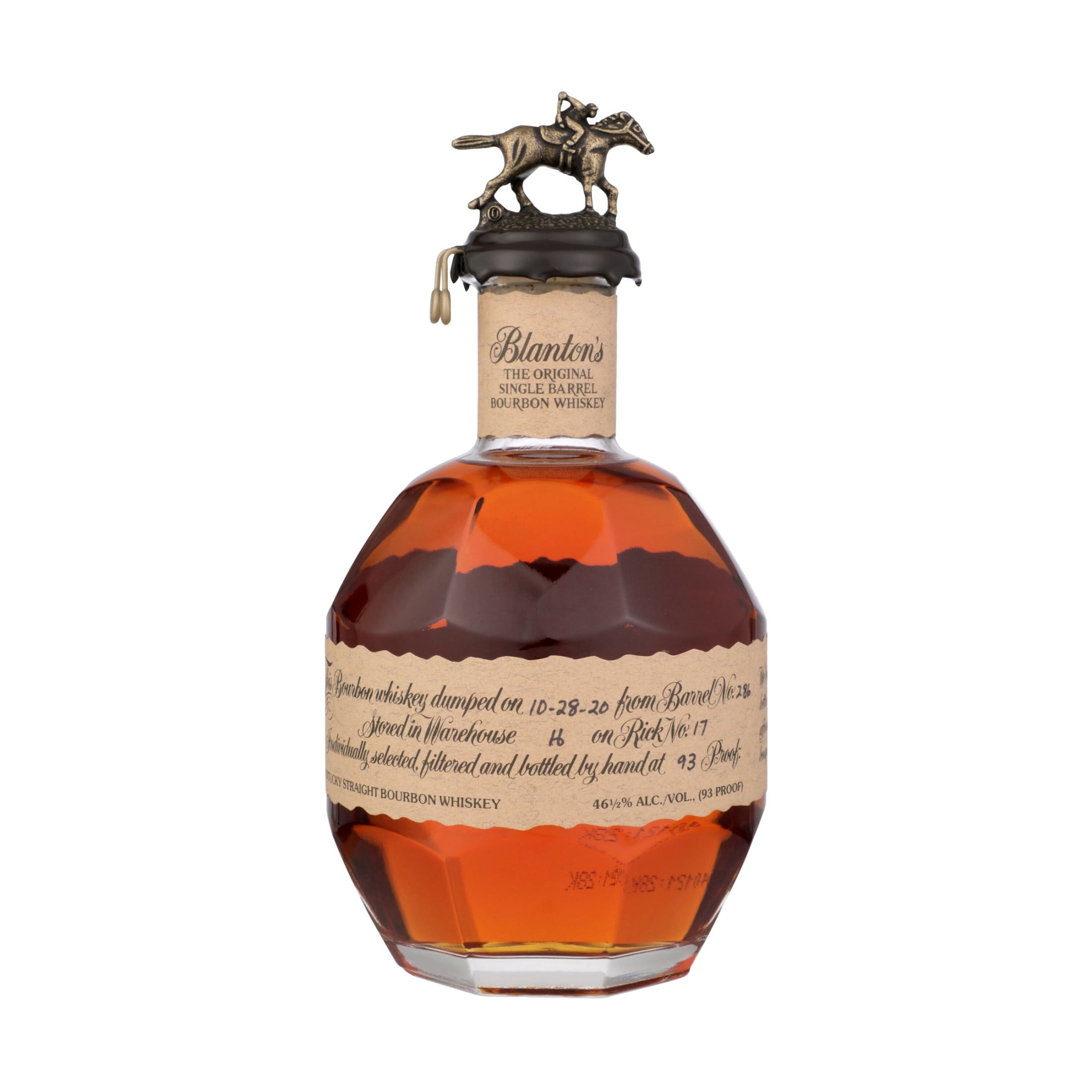 Blanton's Single Barrel Bourbon, 750ml 93 Proof