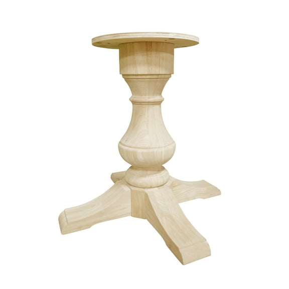 BingLTD - 29" Tall Taylor Round Pedestal Table Base (PD-R2901-RW-UNF)