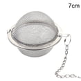 thumbnail image 1 of Youkk Infuseur à Thé en Maille d'Acier Inoxydable avec Chaîne, Diffuseur Intercalaire pour Drainage, Rinçage, Café, Riz, L, 1 of 9