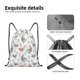 thumbnail image 4 of Fotbe Funny Chicken Bolsa Mochila con Cordón Estampada, Bolsa de Gimnasio Deportiva, Bolsa Cinch, Bolsa con Cordón para Hombres y Mujeres-Small, 4 of 6