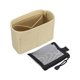 thumbnail image 1 of Insertar organizador de bolso de fieltro, organizador de bolsa negra con pouch de malla para mujeres, 1 of 7