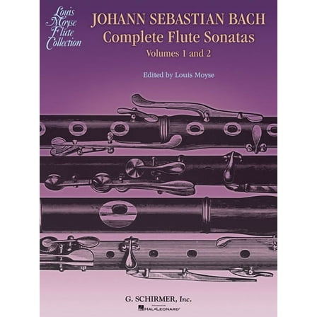 Bach Complete Flute Sonatas - Volumes 1 and 2, (Paperback)