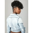 thumbnail image 5 of Cabeza de maniquí Hairginkgo de 26 a 28 pulgadas, cabeza de maniquí de pelo de fibra sintética súper larga, cabeza de entrenamiento de peluquería, cabeza de muñeca de cosmetología para cortar práctica, 5 of 5