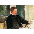 thumbnail image 2 of Cassatt, Mary 32x23 White Modern Wood Framed Museum Art Print Titled - Alexander J 1880, 2 of 4