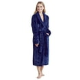 thumbnail image 6 of Women’s Cozy Fleece Bathrobe – Plush Comfort Robe for Women, 6 of 8