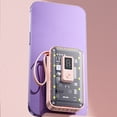 thumbnail image 2 of Carcasa portátil Matsuzay de carga rápida para banco de energía 10000 mAh Rosa, 2 of 6