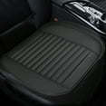 thumbnail image 2 of EUDIDV Comfortable Universal Car Front Seat Cover Breathable Leather Pad Cushion,leather Upholstered Seat Covers,Four-season Universal Car Cushion Breathable Seat Cover, 2 of 6