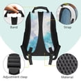thumbnail image 4 of Uorisanigo Sea Turtle School Backpack for Boys Girls 6-12 Large Capacity Casual Daypack with Adjustable Padded Straps for School Travel and Sports, 4 of 7