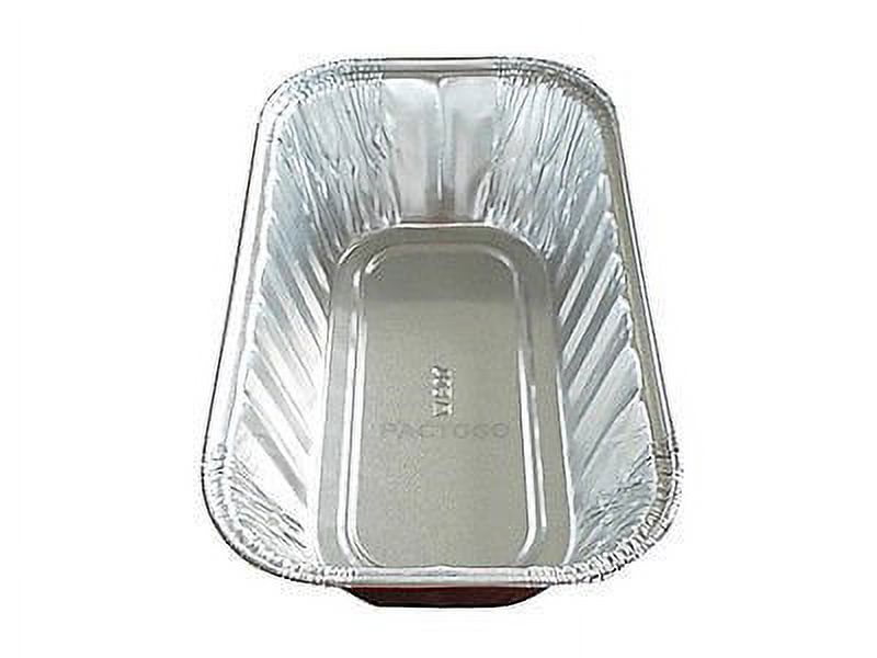 Handi-foil 2 Lb. Heavy Duty Aluminum Loaf Pans – 50 Pack, Disposable Bread Tins, Full Curl Rim