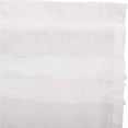 thumbnail image 2 of VHC Brands Ruffled Sheer Cotton Petticoat Tier Curtains, White, 2 Panels, 2 of 5