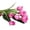 Pink, variant on Farfi Artificial Tulip Vivid Real Touch Feeling 7 Colors Artificial Tulip Flowers for Household (Orange)