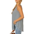 thumbnail image 3 of Doublju Women's Round Neck Sleeveless Tunic Tank Tops (S-3X), 3 of 4