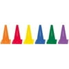 Olympia Sports CO092P 18 in. Colored Traffic Cones - Set of 6