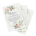 thumbnail image 1 of 50PCS/Pack DIY Place Card Party Supplies Table Centerpieces Dining-table Decorations Flower Leaves Thank You Cards Wedding Gratitude Labels E, 1 of 1