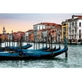 thumbnail image 2 of Pahl, Janel 14x11 Black Ornate Wood Framed with Double Matting Museum Art Print Titled - Dawn in Venice, 2 of 4