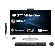 HP 27 AI PC All-in-One 27" Touch Ultra 7-255U, 64GB, 2TB, DKZ w/USB Win11P