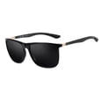 thumbnail image 1 of Lentes de Sol Cuadrados Polarizados ZENOTTIC para Hombre de Fibra de Carbono, 1 of 6