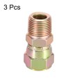 thumbnail image 3 of Conector Giratorio de Manguera 3/8PT Macho x 1/4NPT Hembra Accesorio Antitorción para Mangueras de Lavadora a Presión 3 Pcs, 3 of 3