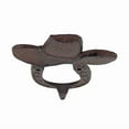 thumbnail image 5 of Cast Iron Horseshoe Hat Shaped Wall Hook Key Towel Coat Hanger Western Decor, 5 of 6