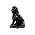 thumbnail image 1 of Ceramic Beagle Sitting On A Platform - Black, 1 of 1