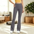 thumbnail image 4 of Lutiedan Flare Leggings for Women Soft High Waisted Yoga Bootcut Leggings Casual Stretch Athletic Gym Bell Bottom S-3XL, 4 of 6