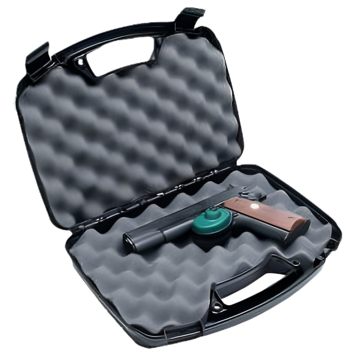 MTM Single Handgun Case for up to 6-Inch Revolver (Black)