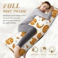 thumbnail image 5 of Lsque Yellow Biscuit Body Pillow Case Cover,Ultra-Soft Microfiber Bed Pillow Cases 20x54 inches,Elegant Bedding,Breathable Durable Pillow Cover with Envelope Closure, 5 of 8