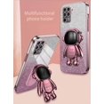 thumbnail image 4 of Reno 5 6 5lite 6lite Étui de Luxe Pailleté pour Astronaute Oppo Reno5 Reno6 Lite pour Femmes Support en Silicone Souple, 4 of 7