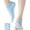 Blue-3 Pairs, variant on Jtbuh XLY Women's Toeless Yoga Socks, Backless Athletic Sports Socks with Non Slip Grips for Pilates,Ballet, Dance
