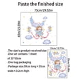 thumbnail image 4 of 2 sets of fairy clouds, moon, stars, wallpaper, background wall, room decoration, wall decal, sticker, 4 of 5