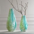 thumbnail image 3 of Uttermost High Tide Glass Vases in Teak (Set of 2), 3 of 5