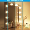 6 Pack Vanity Globe Light Bulbs G25 LED for Bathroom Mirror Decorative ...