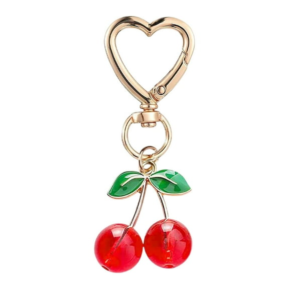 Cute Alloy Keychain for Women - Floral Charm, Fashionable Accessory for Keys, Bags, Phones, Gift Option