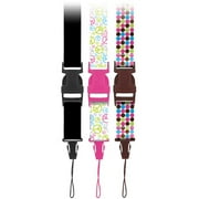 Macbeth Collection Fashion Lanyards, 3pk
